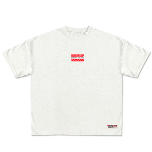 CAMISETA OVERSIZED BREAK THE LOOP – VERMELHO – OFF-WHITE