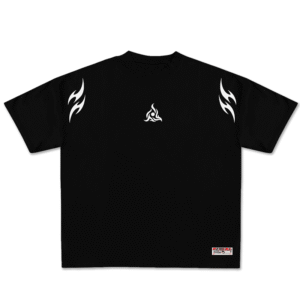 CAMISETA OVERSIZED - VOID FLAME – PRETO